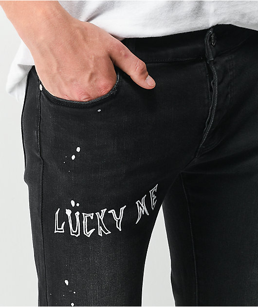 Dript Denim D.1006 Black Skinny Jeans