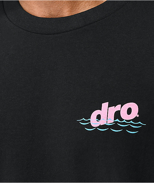 Dro Grouper Sailing Black T-Shirt