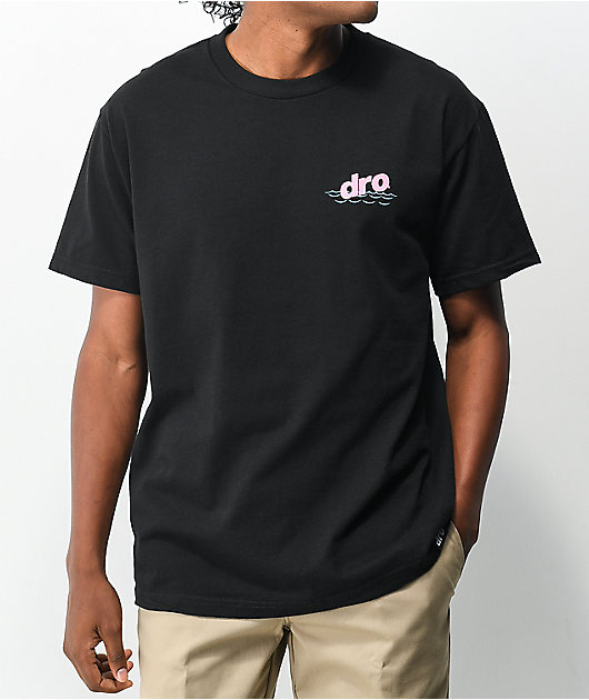 Dro Grouper Sailing Black T-Shirt