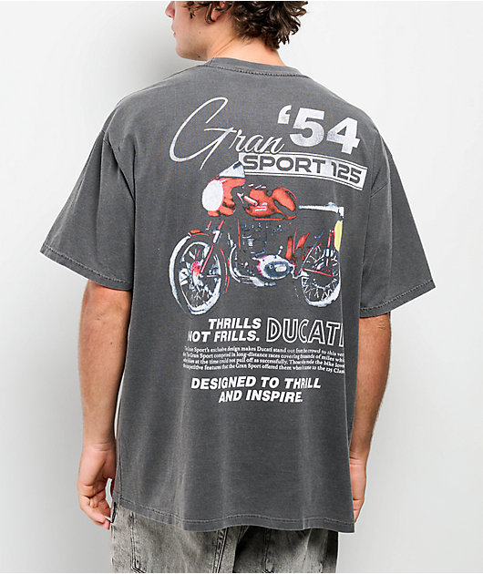 Ducati 125 Sport Black Wash T-Shirt