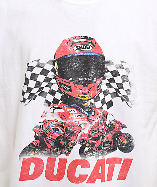 Ducati Legends Ride White T-Shirt