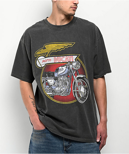 Ducati Moto Black Wash T-Shirt