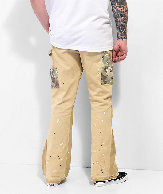 Men Military Combat Cargo Trousers Casual Loose Camo Pants | Fruugo KR