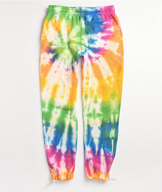 EPTM Rainbow Tie Dye Sweatpants