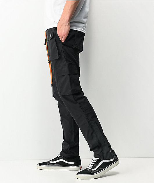 black cargo pants zumiez