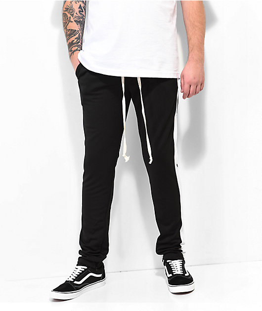 EPTM pantalones de chándal en blanco y negro