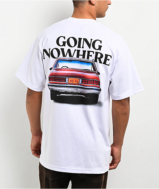 EST 19XX Nowhere Fast White T-Shirt | Zumiez