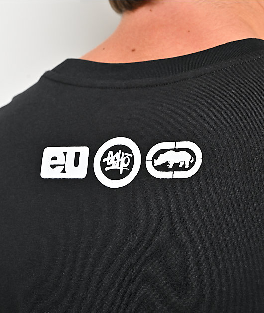 Ecko Airbrush Black T-Shirt