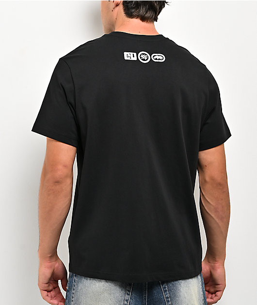 Ecko Airbrush Black T-Shirt