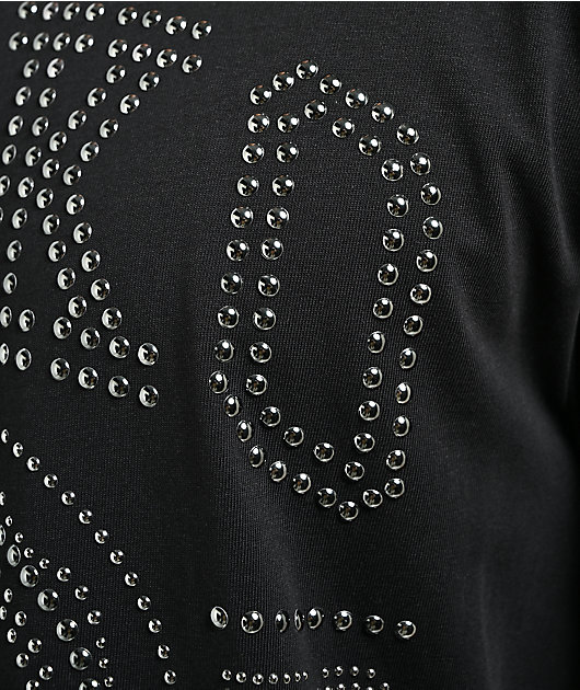 Ecko Back Down Studded Black T-Shirt