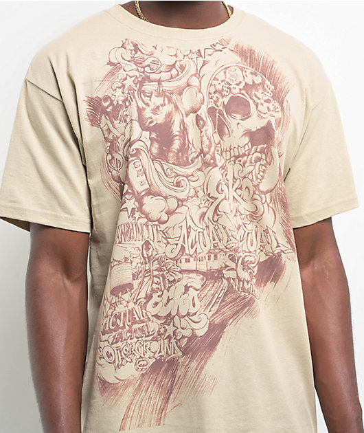 Ecko Other Ground Natural T-Shirt