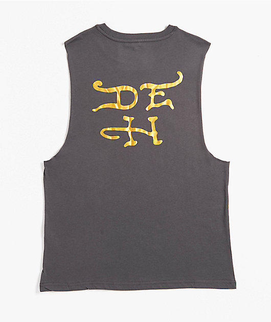 Ed Hardy DBD Eagle Vintage Grey Tank Top | Zumiez