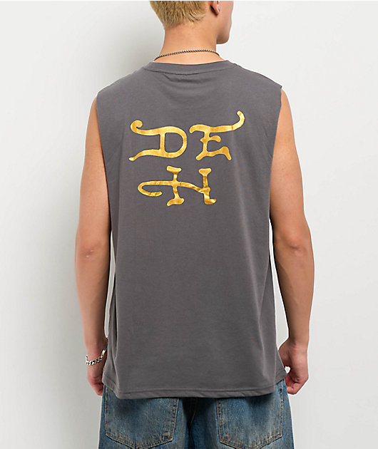 Ed Hardy DBD Eagle Vintage Grey Tank Top | Zumiez