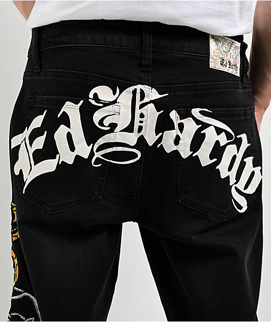 Ed hardy skull shops jeans