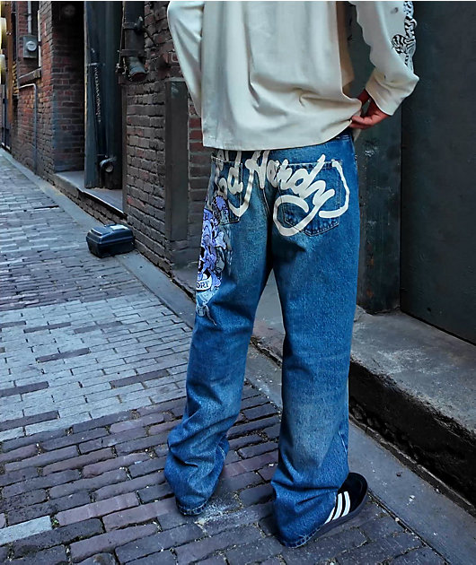 Ed Hardy Death & Glory Blue Jeans video