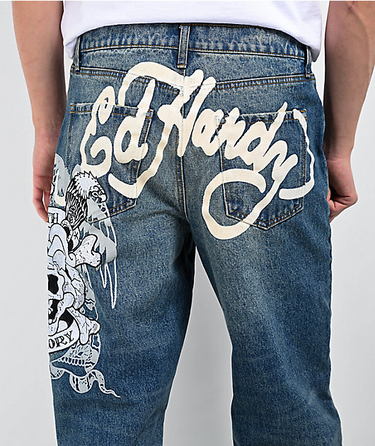 Ed Hardy authentic means jeans