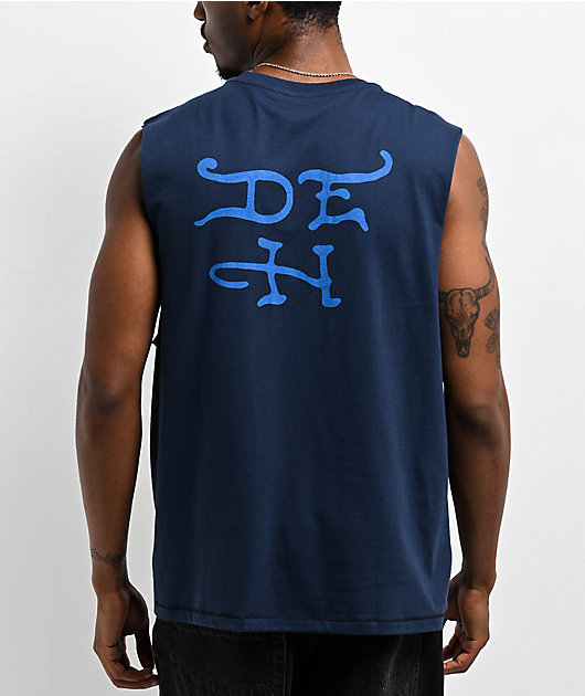 Ed Hardy Dragon Navy Tank Top | Zumiez