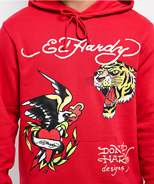 Don Ed Hardy スカジャン Ed Hardy スカジャン Hardy/エド・ハーディー ワンポイント刺繍