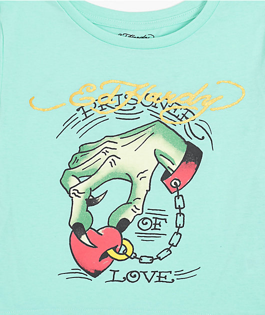 定番のお歳暮 Ed Hardy Hand Mint Crop T-Shirt | Zumiez メンズウェア