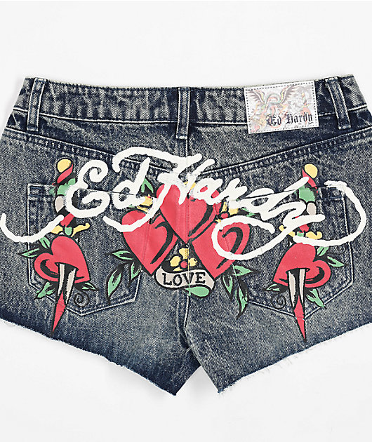 パンツ [Sculptor X Ed Hardy] Cherry shorts SCULPTOR® online store