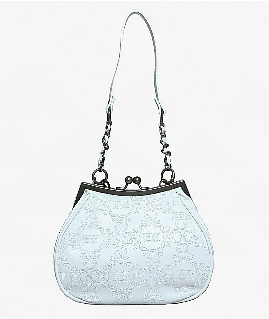 Ed Hardy Hester Blue Shoulder Bag