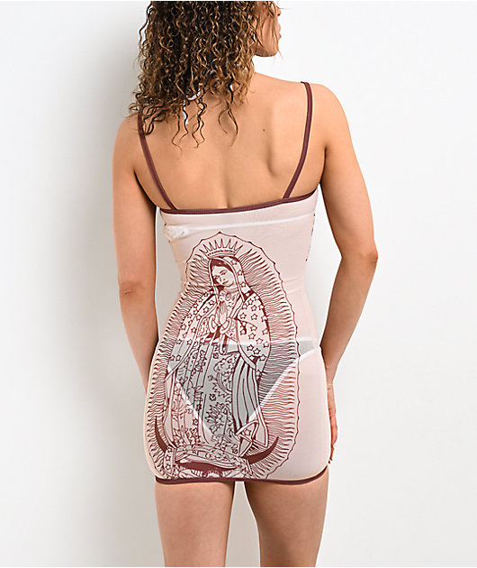 Ed Hardy Mary Beige Dress