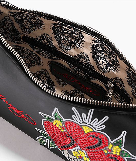 ショルダーバッグ・ポシェット Ed Hardy Nova Black Handbag Ed Hardy Nova Black Handbag | Zumiez