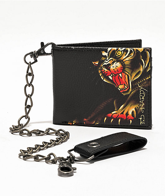エドハーディ　ウォレットチェーン Ed Hardy Panther Chain Wallet | Zumiez