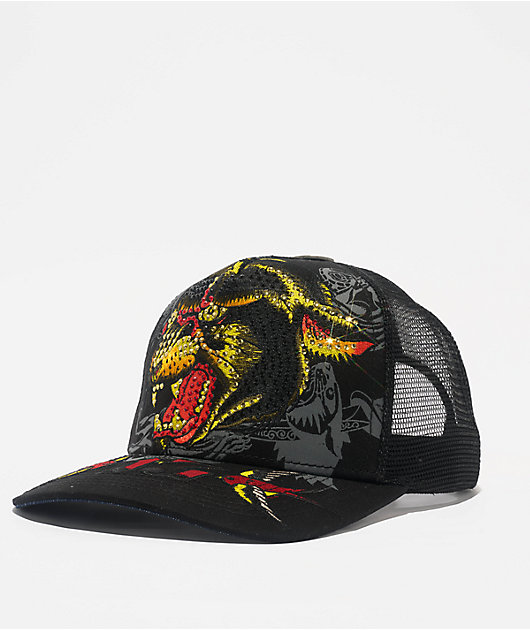 Ed hardy cap 虎 stone 刺繍 y2k swag s-l400.jpg