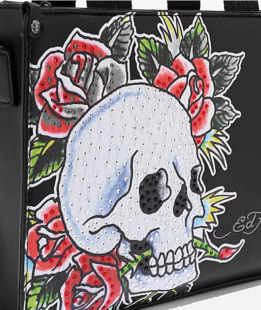ショルダーバッグ・ポシェット Ed Hardy Nova Black Handbag Ed Hardy Nova Black Handbag | Zumiez
