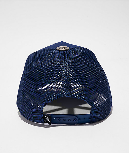 Ed Hardy Tiger Flame Navy Trucker Hat | Zumiez Ed Hardy Tiger Flame Navy Trucker Hat | Zumiez