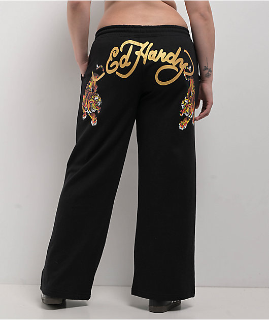 Ed Hardy Tigers Black Sweatpants | Zumiez