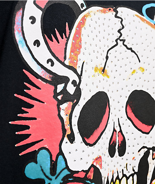 Ed Hardy x $AD BOYZ by Junior H Gamble Rhinestone Black Long