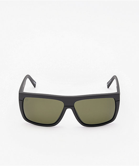 Electric Black Top Matte Black Polarized Sunglasses