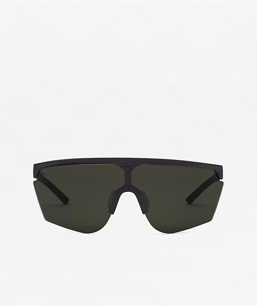 Electric Cove Matte Black & Grey Polarized Sunglasses