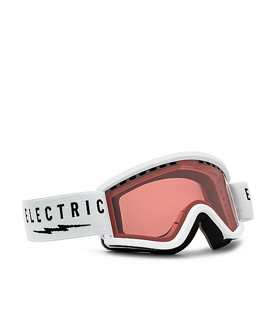 Electric EGV Matte White & Rose Snowboard Goggles | Zumiez