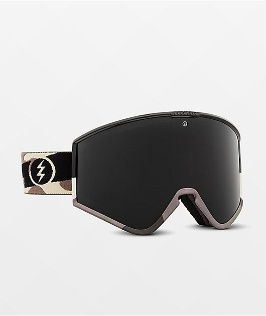 Electric Kleveland Camo Volt & Jet Black Snowboard Goggles | Zumiez