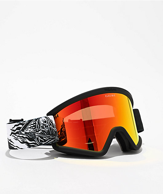 Electric x 1910 Hex Red Chrome Snowboard Goggles | Zumiez