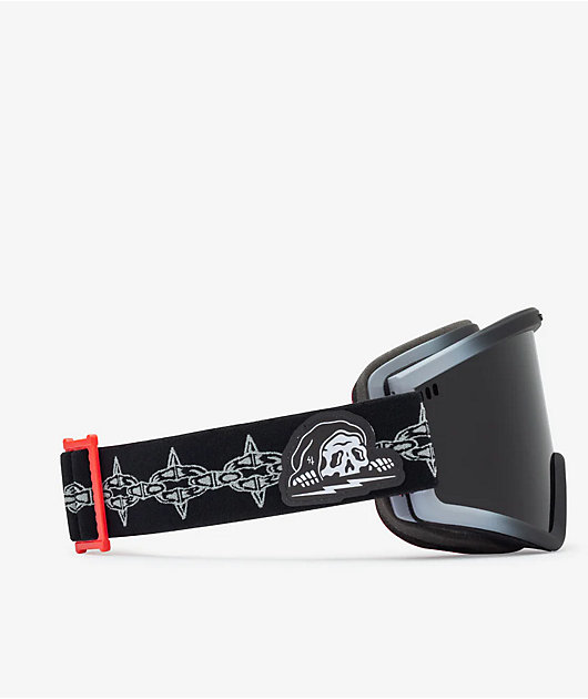 Electric x Lurking Class by Sketchy Tank Hex Black & Dark Grey Snowboard  Goggles