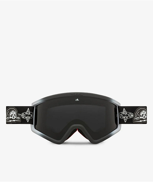 Electric x Lurking Class by Sketchy Tank Hex Black & Dark Grey Snowboard  Goggles