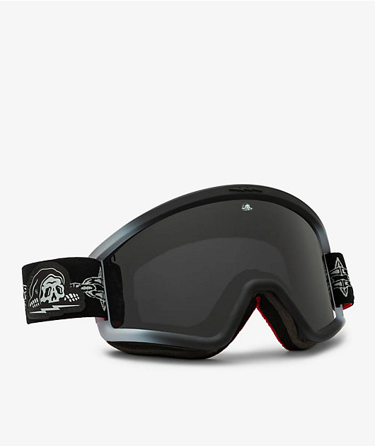 Electric x Lurking Class by Sketchy Tank Hex Black & Dark Grey Snowboard  Goggles