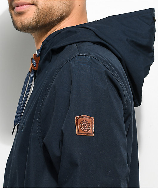 element alder eclipse navy jacket