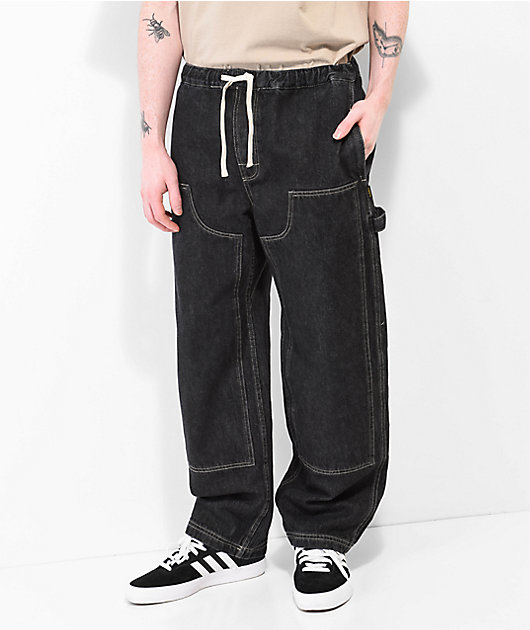 Element Burleys Black Denim Pants