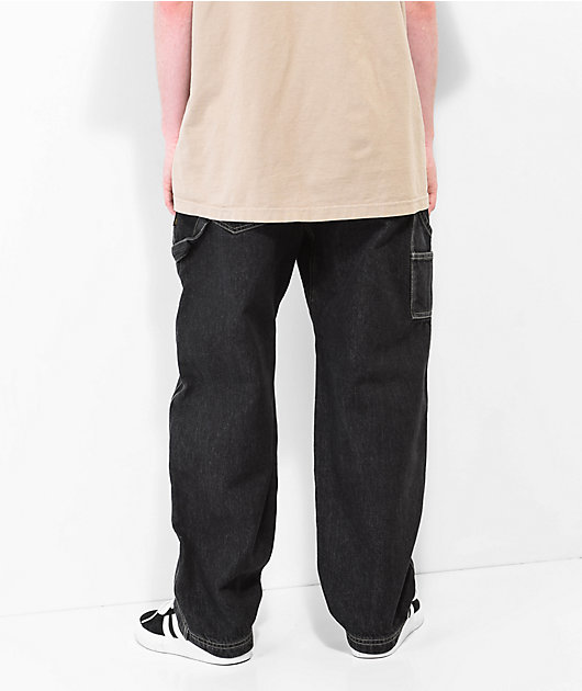 Element Burleys Black Denim Pants