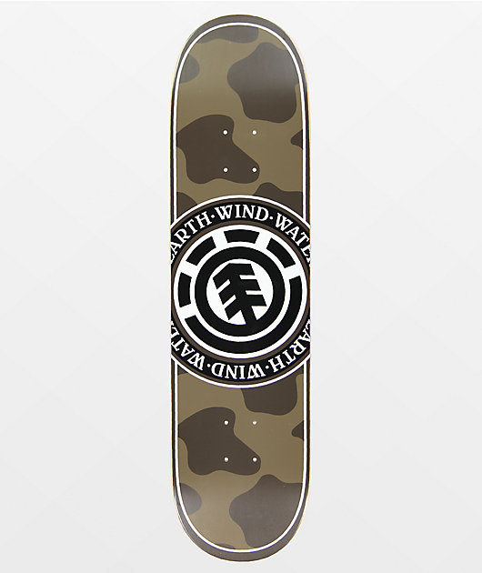 Element Camo Seal 8.0" Skateboard Deck