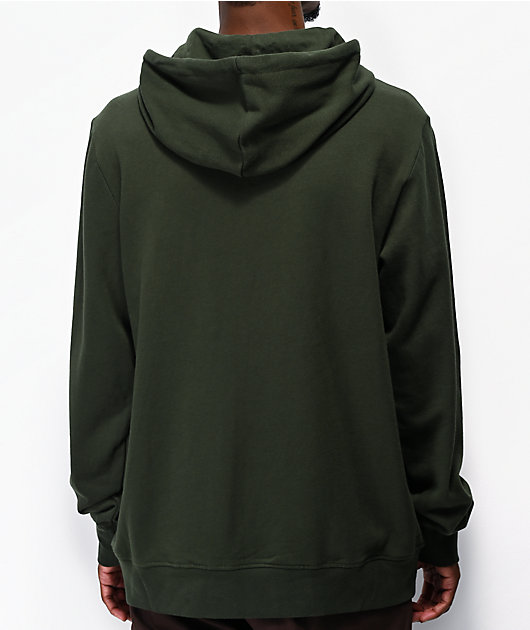 element green hoodie