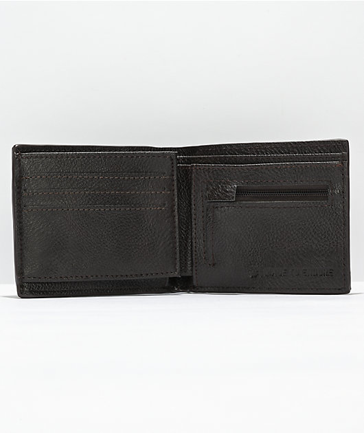 Element Daily Faded Black Bifold Wallet