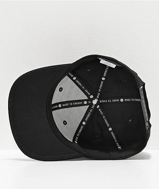 Element Knutsen All Black Snapback Hat