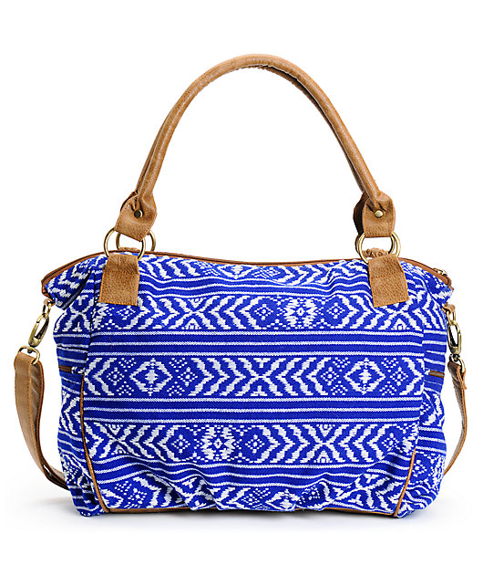 aztec print bag