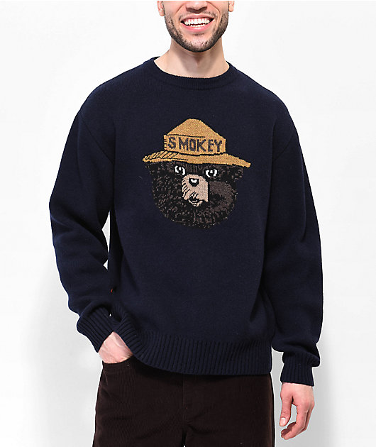 Element x Smokey Bear Navy Sweater